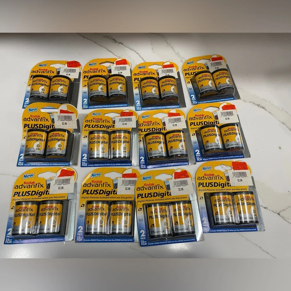 Kodak Advantax Plus Film 2 Packs (12 packs)